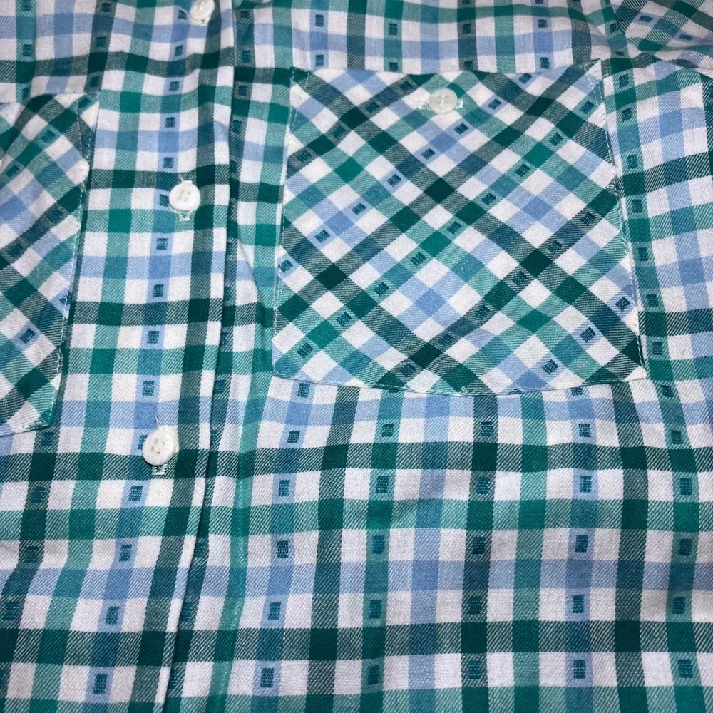 1980s Deadstock NWT Vintage Cheryl Tiegs Button-Down Shirt Size 10 Sears USA - Picture 8 of 12